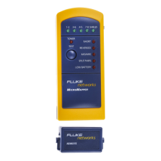 Probador de Mapa de Cableado MicroMapper, para Verificar Rápida y Fácilmente la Integridad del Cableado de Par Trenzado de Ethernet