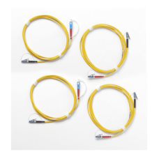 Kit de Cables de Referencia de Comprobación Monomodo CertiFiber Pro, Para Fibras con Conectores LC (2 SC/LC Metálico, 2 LC/LC Metálico), de 2 Metros (6.56 Pies) Kit de Cables de Referencia de Comprobación Monomodo CertiFiber Pro, Para Fibras con Conectores LC (2 SC/LC Metálico, 2 LC/LC Metálico), de 2 Metros (6.56 Pies)