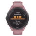 Forerunner® 265S, Bisel negro con carcasa en rosa y correa de silicona en rosa/gris
