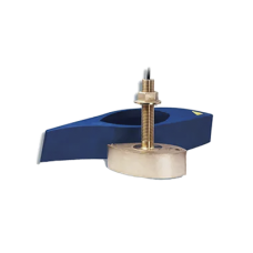 Transductor B260 de montaje a través del casco de bronce con sensores de profundidad, velocidad y temperatura