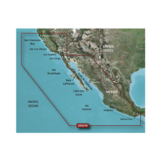 Mapa HXUS021R California - México.