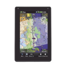 Navegador portátil aera 760, muestra información de trafico aéreo y una excelente visualización por medio de su  pantalla con visión 3D  touch screen.