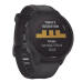 Reloj Garmin Forerunner 955 solar color negro en correa de silicón, con funciones premium de entrenamiento.