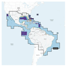 Cobertura Marítima / Costa de México, Centroamérica y Brasil / Incluye Golfo de EE. UU. y Costa Oriental / Bermudas, Bahamas, Cuba, Puerto Rico / Islas Vírgenes, Jamaica, Canal de Panamá / Costa Occidental de Sudam&eacut