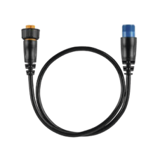 Cable adaptador para conectar un transductor de 8 pines con XID a un puerto de sonda de 12 pines a un dispositivo náutico compatible. Cable adaptador para conectar un transductor de 8 pines con XID a un puerto de sonda de 12 pines a un dispositivo náutico compatible.