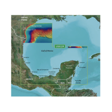 Mapa VUS032R Sur del Golfo de México.