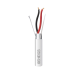 Carrete de 152 Metros (500 Pies) de Cable / 2 x 16 AWG / Blindado / Plenum / Color Blanco / Para Aplicaciones de Audio, Seguridad y Control