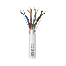 Carrete de 305 Metros (1000 Pies) de Cable Cat5e / Calibre 24 AWG BLINDADO / PLENUM / Color Blanco para aplicaciones de Voz y Datos Carrete de 305 Metros (1000 Pies) de Cable Cat5e / Calibre 24 AWG BLINDADO / PLENUM / Color Blanco para aplicaciones de Voz y Datos