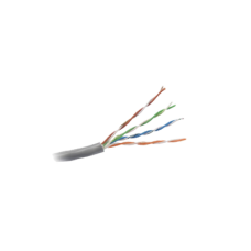 Bobina de Cable de 305 Metros (1000 Pies) UTP Cat5e / Color Gris / UL, CM, Probado a 350 Mhz / Para Aplicaciones de CCTV, Redes de Datos, IP Megapixel, Control RS485