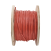 Carrete de 152 Metros (500 Pies) de Alambre / 2 x 14 AWG / Riser / BLINDADO / Tipo FPLR / Color Rojo / Para Aplicaciones en Sistemas de Detección de Incendio y Sistemas de Evacuación