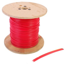 Carrete de Alambre de 305 Metros (1000 Pies) / 2 x 16 AWG / Riser / Tipo ZIP FPLR-CL3R / Para Aplicaciones en Sistemas de Detección de Incendio y Sistemas de Voceo