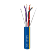 Bobina de 305 Metros (1000 Pies) / Cable 2 x 18 + 2 x 22 AWG / Color Azul con Línea Amarilla / Par 22 AWG Blindado / para Aplicaciones de Control de Iluminación Bobina de 305 Metros (1000 Pies) / Cable 2 x 18 + 2 x 22 AWG / Color Azul con Línea Amarilla / Par 22 AWG Blindado / para Aplicaciones de Control de Iluminación