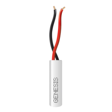 Bobina de 305 Metros (1000 Pies) de Cable / 2 x 22 AWG / Color Blanco / Riser / Para Sistemas de Intrusión y Automatización Bobina de 305 Metros (1000 Pies) de Cable / 2 x 22 AWG / Color Blanco / Riser / Para Sistemas de Intrusión y Automatización
