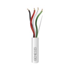 Bobina de 305 Metros (1000 Pies) / Cable de Cobre / 4 x 18 AWG / Riser / Color Blanco / Para Aplicaciones de Alarmas de Intrusión/Control de Acceso/ Automatización / Interfonos y Tv Porteros Bobina de 305 Metros (1000 Pies) / Cable de Cobre / 4 x 18 AWG / Riser / Color Blanco / Para Aplicaciones de Alarmas de Intrusión/Control de Acceso/ Automatización / Interfonos y Tv Porteros