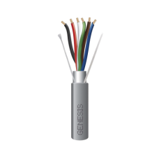 Bobina de 305 Metros (1000 Pies) de Cable / 6 x 22 AWG Blindado / Riser / Color Gris / Para Aplicaciones de Audio, Seguridad y Control Bobina de 305 Metros (1000 Pies) de Cable / 6 x 22 AWG Blindado / Riser / Color Gris / Para Aplicaciones de Audio, Seguridad y Control