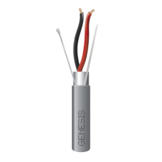 Bobina de 305 Metros (1000 Pies) / Cable 2 x 18 AWG / Color Gris / Blindado / Riser / Aplicaciones de Audio Control de Acceso y Automatización Bobina de 305 Metros (1000 Pies) / Cable 2 x 18 AWG / Color Gris / Blindado / Riser / Aplicaciones de Audio Control de Acceso y Automatización