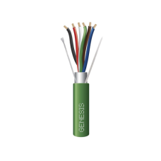 Bobina de 305 Metros (1000 Pies) de Cable 6 x 22 AWG / Blindado / Plenum de Color Verde / Para Aplicaciones de Audio, Seguridad y Control Bobina de 305 Metros (1000 Pies) de Cable 6 x 22 AWG / Blindado / Plenum de Color Verde / Para Aplicaciones de Audio, Seguridad y Control