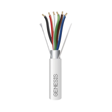 Carrete de 305 Metros (1000 Pies) / Cable de Cobre / 6 x 18 AWG / Plenum / Color Blanco / Blindado / Para Aplicaciones de Alarmas de Intrusión / Control de Acceso / Automatización / Interfonos y Tv Porteros Carrete de 305 Metros (1000 Pies) / Cable de Cobre / 6 x 18 AWG / Plenum / Color Blanco / Blindado / Para Aplicaciones de Alarmas de Intrusión / Control de Acceso / Automatización / Interfonos y Tv Porteros