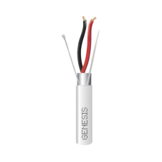 Carrete de 152 Metros (500 Pies) de Cable / 2 x 16 AWG / Blindado / Plenum / Color Blanco / Para Aplicaciones de Audio, Seguridad y Control Carrete de 152 Metros (500 Pies) de Cable / 2 x 16 AWG / Blindado / Plenum / Color Blanco / Para Aplicaciones de Audio, Seguridad y Control