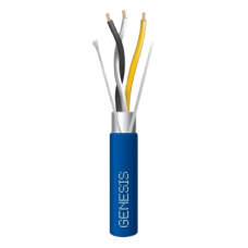 Bobina de 305 Metros (1000 Pies) / Cable 3 x 22 AWG / Color Azul / Blindado / Plenum / 1 Par Trenzado para Aplicaciones de Transmisión de Datos a Alta Velocidad para Automatización, EIA-485, BACnet y Otros Sistemas de Comunicación Bobina de 305 Metros (1000 Pies) / Cable 3 x 22 AWG / Color Azul / Blindado / Plenum / 1 Par Trenzado para Aplicaciones de Transmisión de Datos a Alta Velocidad para Automatización, EIA-485, BACnet y Otros Sistemas de Comunicación