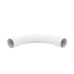 Curva de radio estrecho para tubería rígida, recomendado para cables de datos, PVC Auto-extinguible, de 25 mm