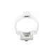 Soporte de collar (Abrazadera), PVC Auto-extinguible, cerrado para tubería de 40 mm