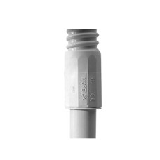 Conector (Racor) de tubería rígida a tubería flexible , PVC Auto-Extinguible, 25 mm, IP65 Conector (Racor) de tubería rígida a tubería flexible , PVC Auto-Extinguible, 25 mm, IP65