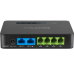 Gateway VoIP con Router NAT / 4 Puertos FXS (Conectar Teléfono Análogo) / Router NAT Gigabit Integrado / Cifrado AES Reforzado / Aprovisionamiento Automático / Soporta SIP y Fax T.38