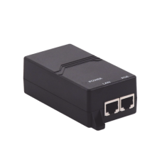 Inyector PoE Pasivo 48vcc Gigabit para APs Grandstream hasta 24W GWN7605, GWN7605LR, GWN7615, GWN7630, GWN7630LR, GWN7660, GWN7660LR y GWN7664.