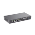 4 en 1: Firewall Nueva Generación, Router, IP PBX (24 usuarios / 8 llamadas), Switch Gigabit de 5 Puertos (4 PoE) y 2 Puertos SFP 2.5 Gigabit