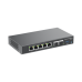 4 en 1: Firewall Nueva Generación, Router, IP PBX (24 usuarios / 8 llamadas), Switch Gigabit de 5 Puertos (4 PoE) y 2 Puertos SFP 2.5 Gigabit