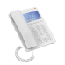 Teléfono IP WiFi Hotelero con pantalla LCD a color, 2 líneas SIP con 2 cuentas, codec Opus, IPV4/IPV6, color blanco, con gestión en la nube GDMS
