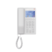 Teléfono IP WiFi Hotelero con pantalla LCD a color, 2 líneas SIP con 2 cuentas, codec Opus, IPV4/IPV6, color blanco, con gestión en la nube GDMS