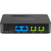 Adaptador de Teléfono Analógico ATA 2 Puertos FXS (Conectar Teléfono Análogo) con Router NAT Gigabit / Compatible SIP / Cifrado AES Reforzado / Calidad de Voz HD / Soporta Fax T.38 / Router NAT Alto Rendimiento