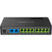 Gateway 8 Puertos FXS (Conectar Teléfono Análogo) con Router NAT Gigabit / 2 Perfiles SIP / Cifrado AES / Conferencia de Voz 3 Participantes / Calidad de Voz HD / Fax T.38 / 2 Puertos Gigabit / Aprovisionamiento Automatizado TR069