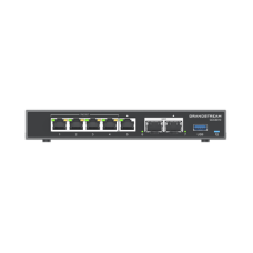 4 en 1: Firewall Nueva Generación, Router, PBX IP, Switch Gigabit de 5 Puertos (4 PoE) y 2 Puertos SFP 2.5 Gigabit 4 en 1: Firewall Nueva Generación, Router, PBX IP, Switch Gigabit de 5 Puertos (4 PoE) y 2 Puertos SFP 2.5 Gigabit