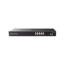 Switch PoE+ Gigabit Administrable / 8 puertos 10/100/1000 Mbps + 2 Puertos SFP Uplink / Hasta 120W / Compatible con GWN Cloud. Switch PoE+ Gigabit Administrable / 8 puertos 10/100/1000 Mbps + 2 Puertos SFP Uplink / Hasta 120W / Compatible con GWN Cloud.