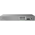 Switch de Red Empresarial L2++ / Serie GWN7800 Pro / 8 Puertos Gigabit PoE 120W / 2 Puertos 2.5GG SFP / Gestión Cloud GDMS / VLAN 4K / QoS Avanzado / Seguridad Integral