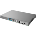 Switch de Red Empresarial L2++ / Serie GWN7800 Pro / 24 Puertos Gigabit PoE 400W / 2 SFP+ / Gestión Cloud GDMS / VLAN 4K / QoS Avanzado / Seguridad Integral