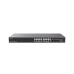 Switch Capa 3 PoE+ Administrable / 16 puertos 10/100/1000 Mbps + 4 Puertos SFP+ de 10 Gigabits / Hasta 240W / Compatible con GWN Cloud.