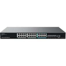 Switch PoE Multigigabit Capa 3 / 24 Puertos Ethernet PoE (16x 1G, 8x 2.5G)/ 4 Puertos SFP+ / PoE++ Dinámico / IPv6 e IPv4 / VLAN Avanzada / QoS / Stacking hasta 4 Dispositivos / Administración Web y CLI