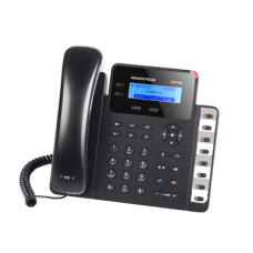 Teléfono IP SMB de 2 líneas con 3 teclas de función, 8 teclas BLF y conferencia de 3 vías, PoE