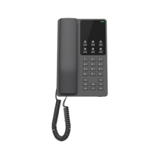 Teléfono IP Hotelero, 2 líneas SIP con 2 cuentas, codec Opus, IPV4/IPV6, color negro, con gestión en la nube GDMS