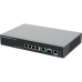 Dispositivo de Convergencia de Redes GCC6020 / Router VPN / Firewall de Próxima Generación / IP PBX / Switch de Red / 4 Puertos Gigabit Ethernet / 1 Puerto SFP+ 10 Gigabit / 1 Puerto 2.5 Gigabit / Administración en la Nube GDMS / Mont