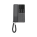 Teléfono IP Hotelero Wi-Fi, 2 líneas SIP con 2 cuentas, codec Opus, IPV4/IPV6, color negro, con gestión en la nube GDMS
