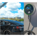 Estación de Carga para Vehículos Eléctricos / 48 A / 11.5 kW / Conector Tipo 1 (SAE J1772) / 220-250 V Monofásico / Pantalla LCD 4.3 in (10.9 cm) / Cable TPU 5 m (16.4 ft) / Plug and Play / APP Móvil / RFID / Carcasa Aluminio y UL94-V0