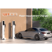 Estación de Carga para Vehículos Eléctricos / Tipo Pedestal / Doble Conector Tipo 1 (SAE J1772) / 48 A / 11.5 kW por Puerto / Pantalla LCD 4.3 in (10.9 cm) / RFID / Protección IP54 / Chasis SGCC Galvanizado