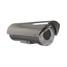 Camara IP Zoom con gabinete antiexplosion 2MP, 32X, IP68, WiseStream II / con wiper