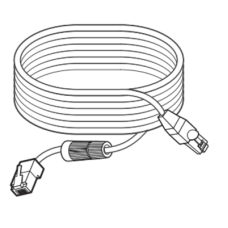 Cable Extensión de 15 Metros (49.21 Pies) para Colocar Lentes Remotos Compatible con Cámara PNM-9000QB Hanwha