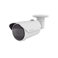 Camara Bala IP 8MP con funciones IA / Lente Motorizado 3.2 a 10.2 mm / WDR 120dB / H.265 / RanuraSD / Protección IP66 IK10 / IR 30m